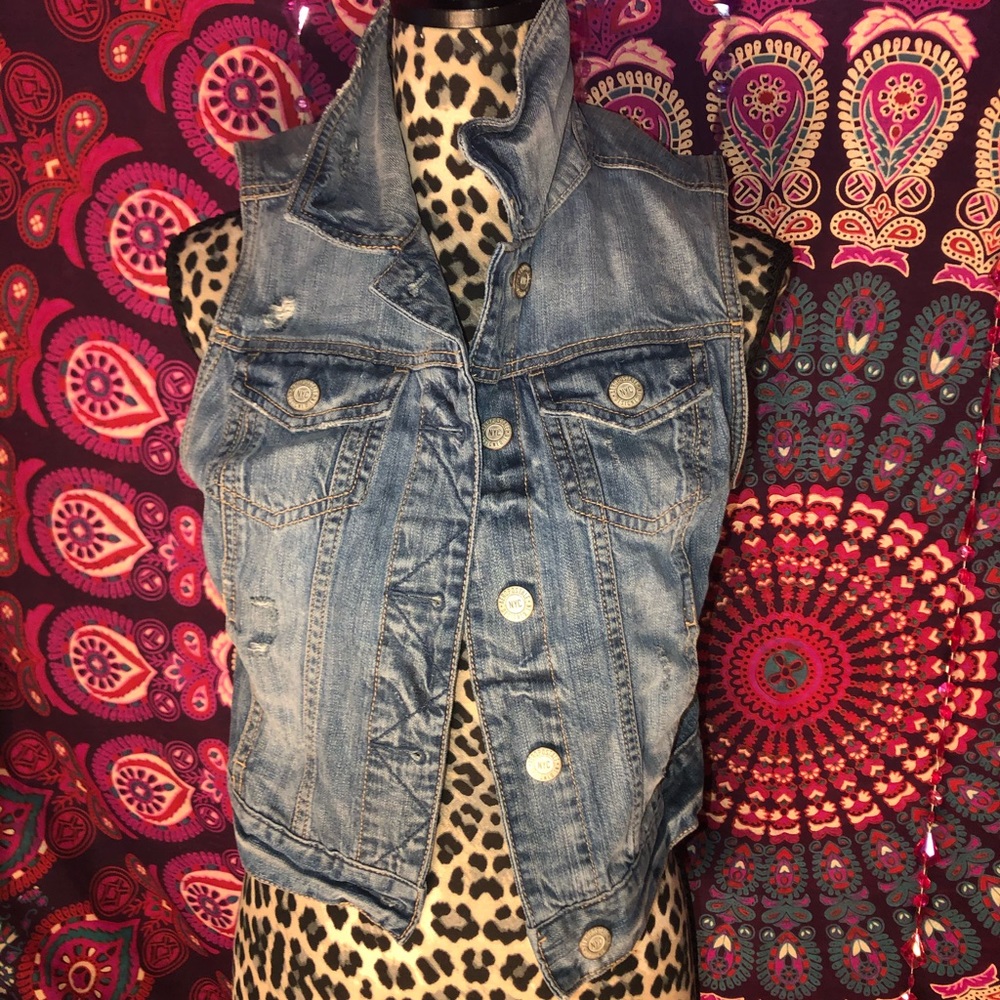 Jean vest